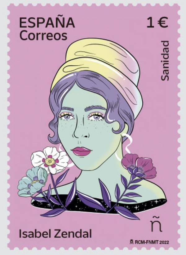 Correos emite un sello dedicado a Isabel Zendal dentro de la colección &quot;8MTodoElAño&quot;