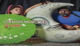 El próximo viernes, función de cuentos musicales para niños y niñas en el Paseo de la Constitución de Los Barrios