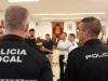 El alcalde de La Línea da la bienvenida a los primeros policías que participan en el proyecto de intercambio “Comisarías europeas”