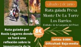 Turismo Los Barrios programa una ruta guiada a la presa del Monte de la Torre