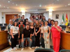 El Ayuntamiento de Los Barrios da la bienvenida a los estudiantes eslovenos que también visitan esta semana la villa